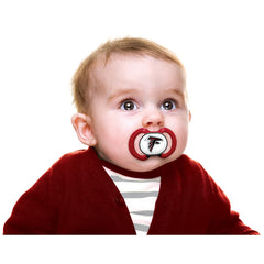 BabyFanatic pacifier packaging highlights safety testing for peace of mind