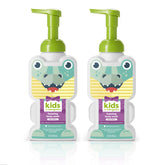 BabyGanics Berry Berry foaming body wash bottle pour for tear-free bath time