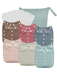 Babygoal 13-piece cloth diaper set for toddlers, ready for potty training.