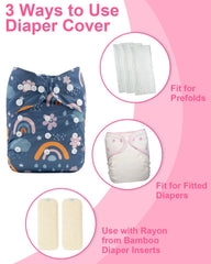 Babygoal adjustable snaps fit babies 7 to 33 pounds for growth.