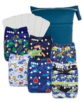 BabyGoal cloth diaper 6-pack offers a reusable, adjustable solution for ongoing diapering.