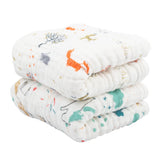 Babygoal hooded towel on a newborn, cozy and gentle.