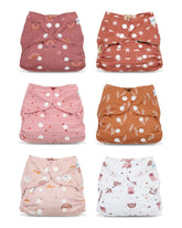 babygoal babycloth cover with adjustable snaps for a growing baby