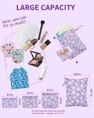 babygoal clear-travel-bag-medium-7x9 clear makeup bag for on-the-go essentials