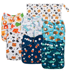 Babygoal diaper cover with adjustable snaps for growing babies