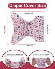 Babygoal double gussets provide extra protection against leaks.