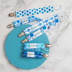 Babygoal pacifier clip fits most pacifiers with a ring, securing daily use