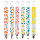Babygoal pacifier clips with diverse designs for boys and girls.