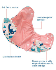 babygoal soft-breathable-material keeps skin dry and comfy.