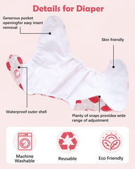 Babygoal wet bag for on-the-go storage and mess containment