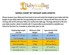 Baby in a Bag 100-percent jersey cotton lining touches baby's skin softly