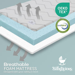 Compact roll-up design for effortless storage and on-the-go comfort.