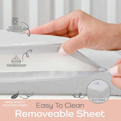 Babylicious portable lightweight topper ideal for home use and trips.
