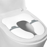 Babylush anti-pinch foldable travel potty seat folded with bag for compact travel.