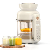 BabyNutri auto baby food maker with a glass steamer for fresh meals.