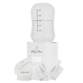 Baby's Brew 3.0 warmer compatibility chart shows support for Avent, Chicco, and Spectra for easy selection.