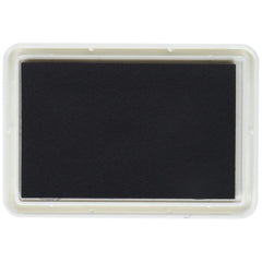 Baby's Touch footprint inkpad in black captures tiny feet with quick, smudge-free results.