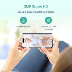 Babysense FullPeek motion and sound detection flags activity for alerts