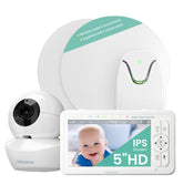 Babysense True Sleep HD monitor camera view for clear baby visibility