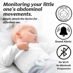 BabySmile E-202 motion detection highlights subtle baby movements