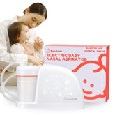 BabySmile S504 nasal aspirator front view showing compact design for quick relief