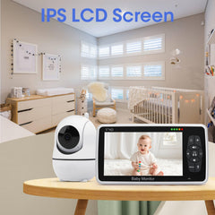 Babystar remote PTZ camera offers pan-tilt-zoom for full room coverage