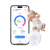 Babytone Smart Baby Monitor rollover alarm provides quick alerts to keep naps safe.