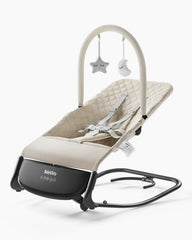 BabyVista electric bouncer front view showing auto rocking for soothing babies