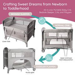BabyWombWorld bassinet soft cotton-like fabric for gentle skin touch and durability.