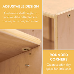 Back2School Express rounded corners emphasize safety in a kid's room