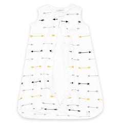 BaeBae Goods cotton wearable blanket closeup shows soft, snug texture for naps.