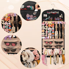 Bagmoly two-layer glasses organizer protects eyewear while keeping it accessible.
