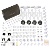 Baitiny magnetic cabinet locks with keys for safer cabinets and drawers