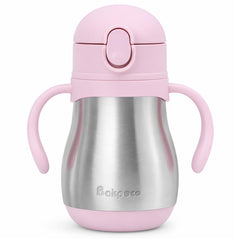 Bakpoco sippy cup with leakproof cap designed for travel and on-the-go use