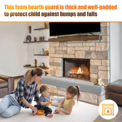 BALAPET edge protector design cushions fireplace edges for safer play.
