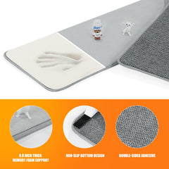 BALAPET non-slip backing with Velcro keeps the mat securely in place.