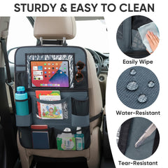 BALEINE backseat tablet pocket fits 11-inch tablet for passengers.