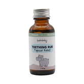 BALM! Baby Teething Oil Rub bottle cap shows a gentle gums soothing option