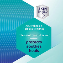 Balmex SkinShield botanicals shown beside the tube provide soothing relief