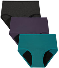 Bamboo Cool heavy-flow underwear front view showing discreet protection