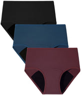 BAMBOO COOL period panties front view with heavy-flow protection for day or night