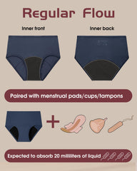 BAMBOO COOL postpartum underwear worn after birth during daily activities