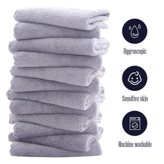 Bamboo Queen quick-foam cloths produce lather and dry fast.