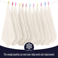 BAMBOO QUEEN ultra-absorbent washcloths soak up water and soap quickly