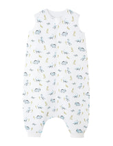 BambooBud sleep sack with feet in 1.0 TOG warmth for toddlers