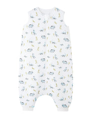 BambooBud sleep sack with feet in 1.0 TOG warmth for toddlers