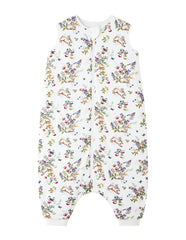 BambooBud baby sleep sack footed Rabbit keeps toddlers warm and safe in crib