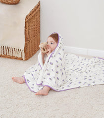 BambooBud swaddle blanket provides warmth and soft comfort