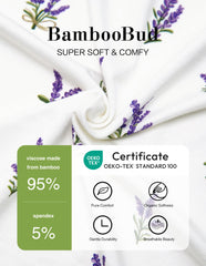 BambooBud sleep sack features a YKK zipper and guard for safe, easy nighttime changes.