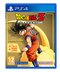 Bandai Namco Dragon Ball Z Kakarot Legendary Edition PS4 cover, ideal for collectors.